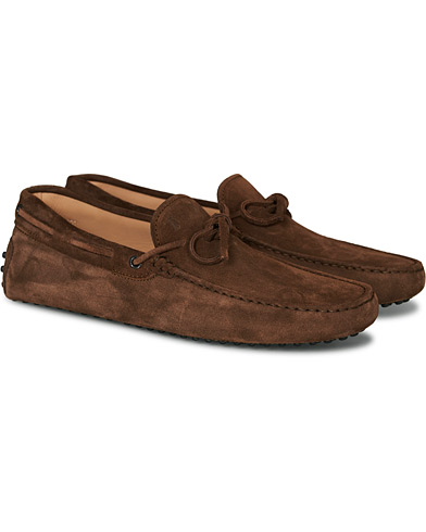  Laccetto Gommino Carshoe  Light Brown Suede