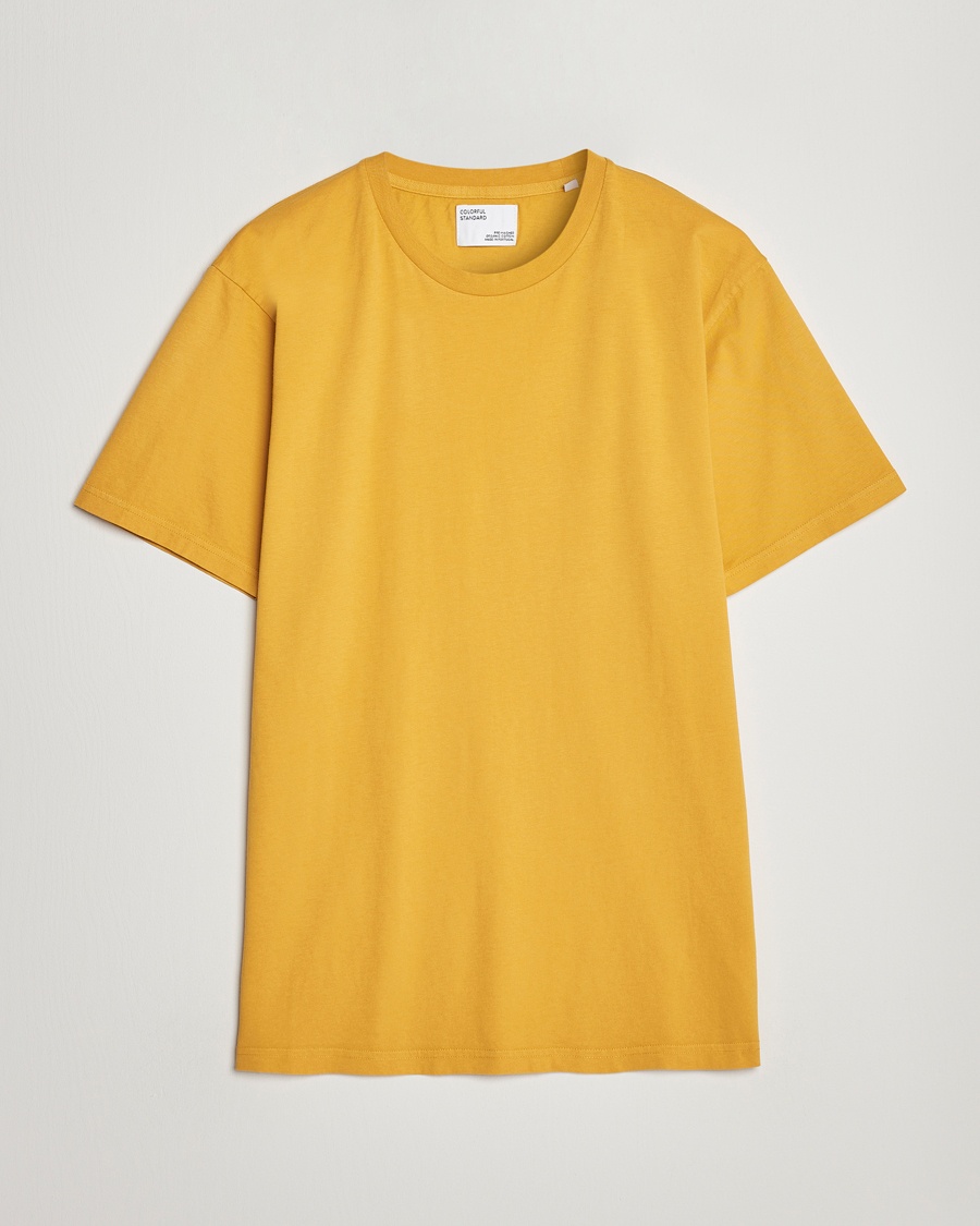 Colorful Standard Classic Organic T-Shirt Burned Yellow – Gul