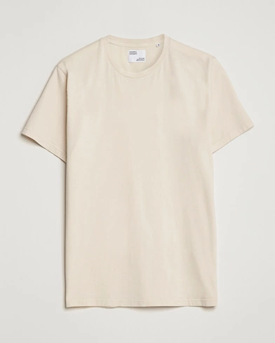 Herre | T-Shirts | Colorful Standard | Classic Organic T-Shirt Ivory White