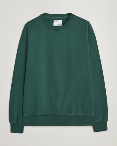 Herre | Sweatshirts | Colorful Standard | Classic Organic Crew Neck Sweat Emerald Green
