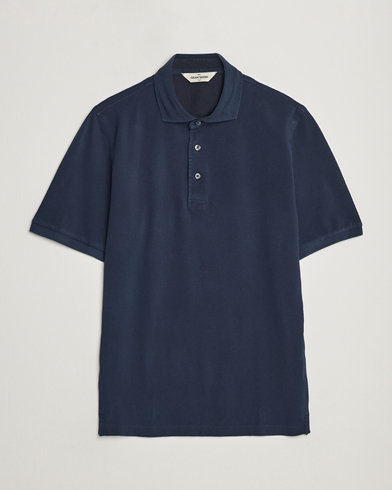 Herre | Italian Department | Gran Sasso | Washed Polo Navy