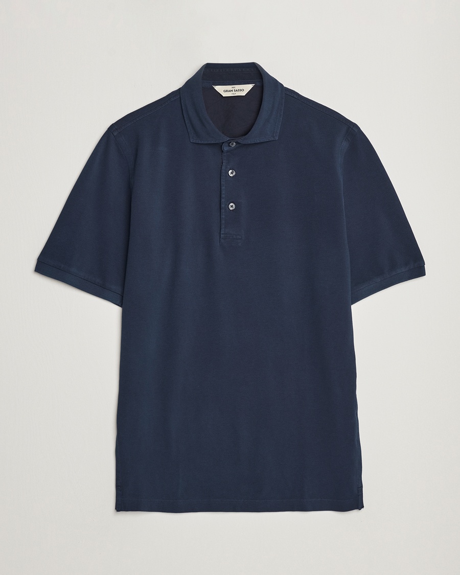 Herre | Gran Sasso | Gran Sasso | Washed Polo Navy