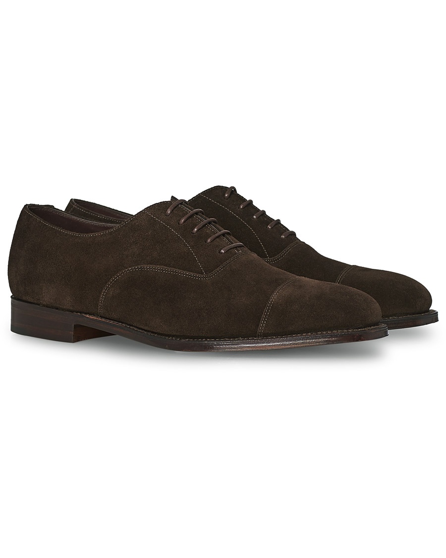 Loake 1880 Aldwych Oxford Dark Brown Suede