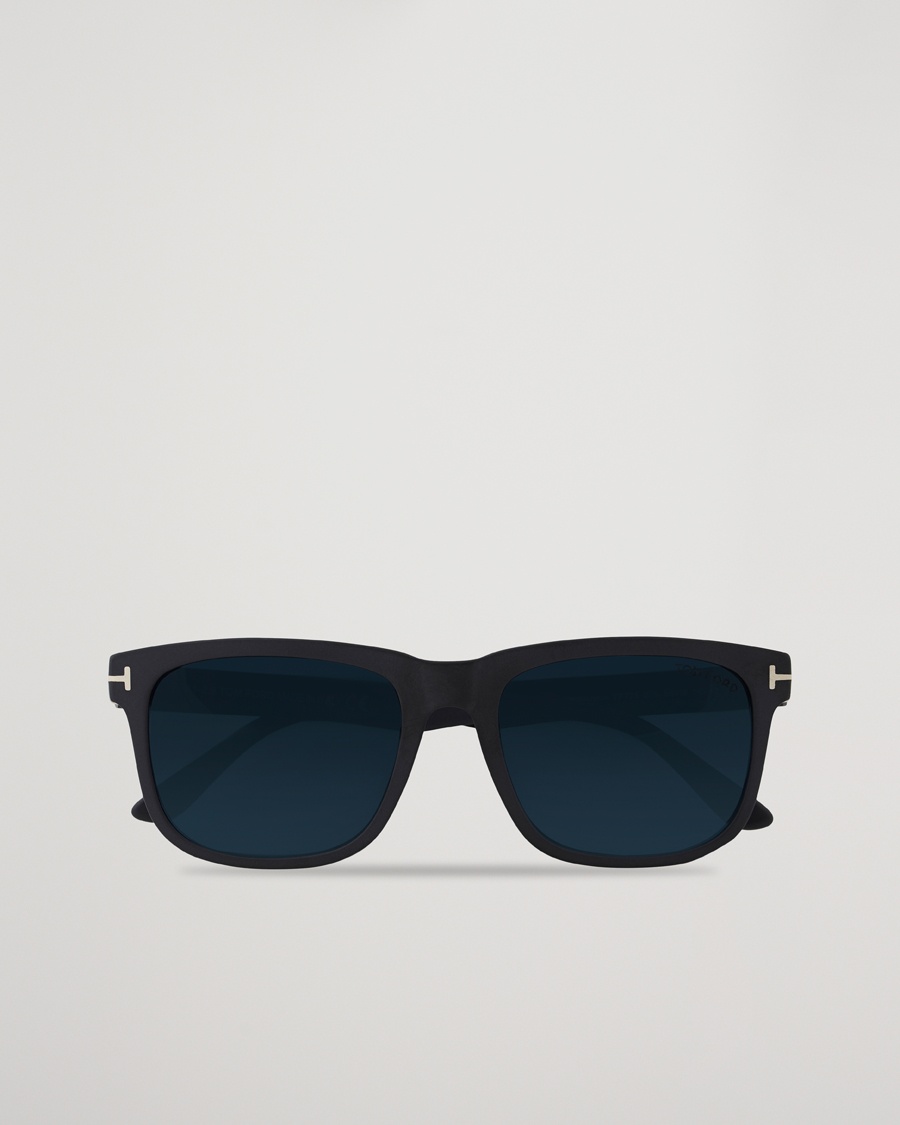 Tom Ford Stephenson FT0775 Sunglasses Black/Green – Svart