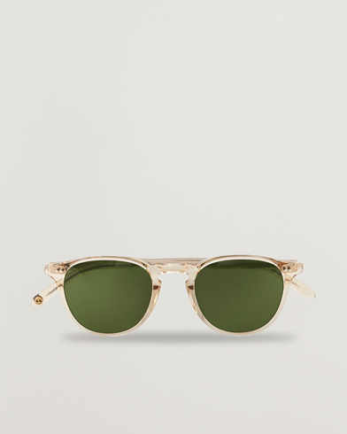 Herre | Runde solbriller | Garrett Leight | Hampton 46 Sunglasses Pure Green