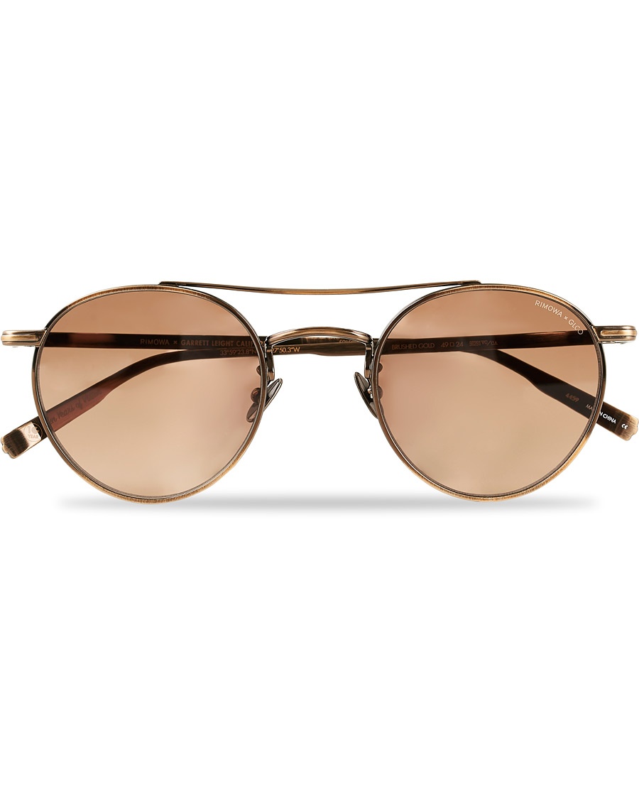 Garrett Leight Limited Edition X Rimowa 49 Sunglasses Flat Sienna Garrett Leight Limited Edition X Rimowa 49 Sunglasses Flat Sienna