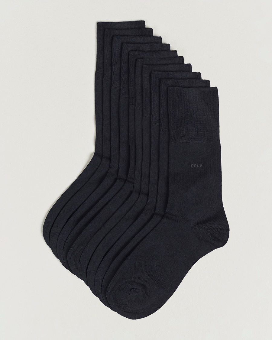 Herre | CDLP | CDLP | 10-Pack Bamboo Socks Navy Blue