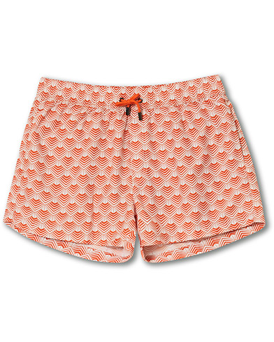  Studio Mr Ripley Swim Shorts Orange/Off White