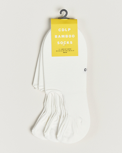 Herre | Basics | CDLP | 3-Pack No Show Socks White