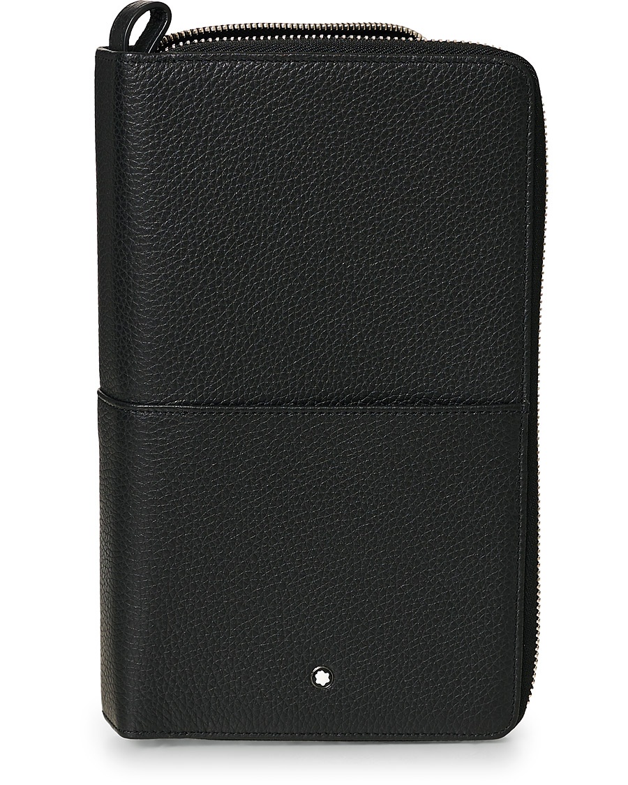 Herre | | Montblanc | MST Soft Grain Travel Wallet Black