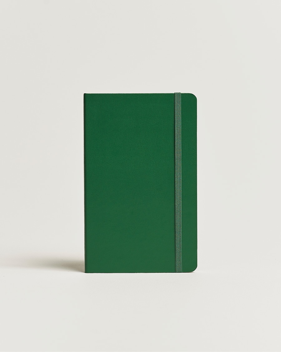 Herre | | Moleskine | Plain Hard Notebook Large Myrtle Green