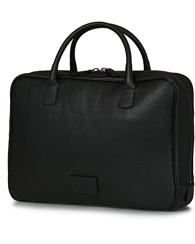 Herre | Gamle produktbilder | Anderson's | Full Grain Leather Briefcase Black