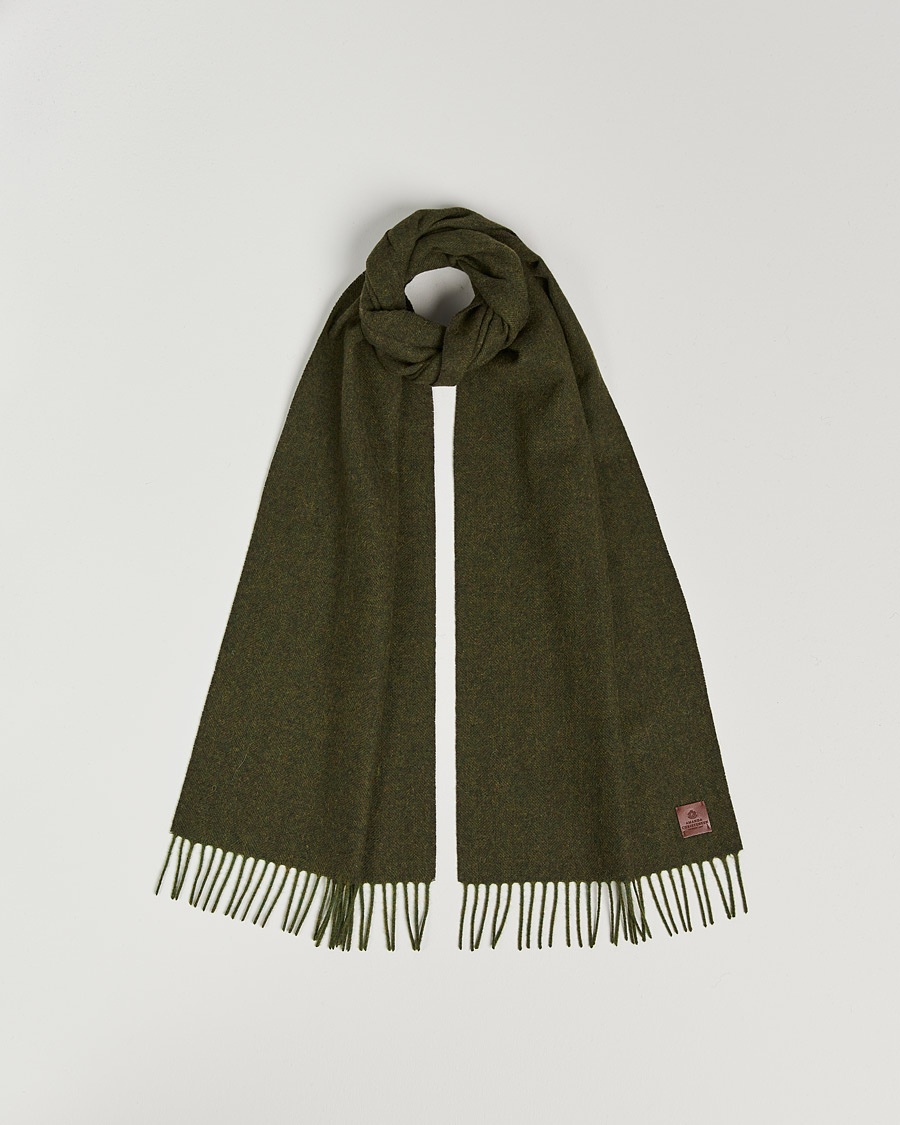 Amanda Christensen Amanda ChristensenWool ScarfGreen Melange – Grønn