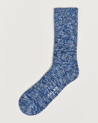 Herre | Sokker | Falke | Brooklyn Cotton Sock Blue