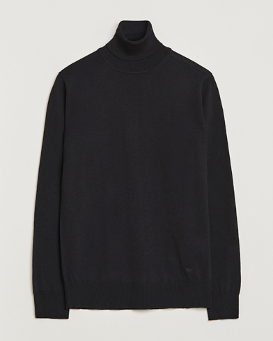Herre |  | Emporio Armani | Knitted Merio Polo Black