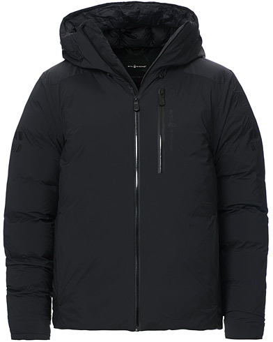  |  Black Ice Down Hooded Jacket Carbon