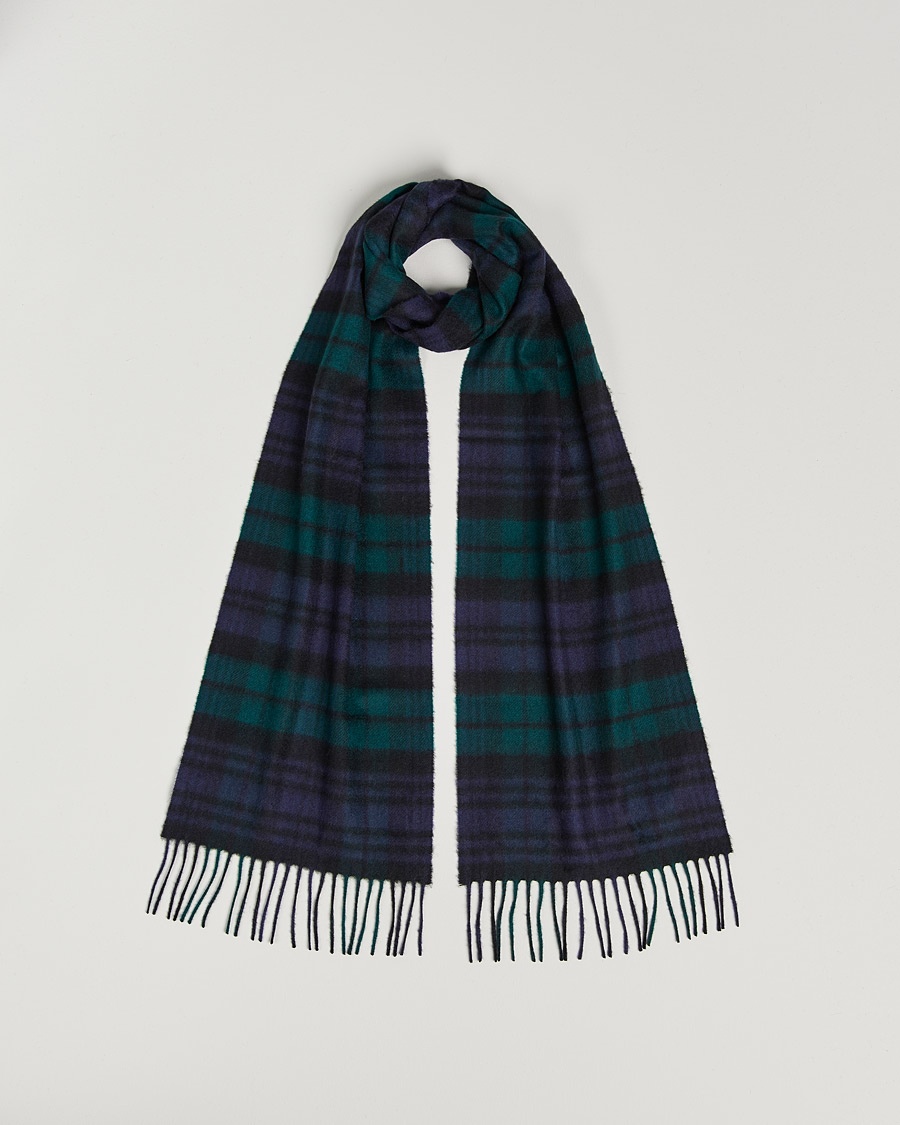 Johnstons of Elgin Cashmere Scarf Black Watch Johnstons of Elgin Cashmere Scarf Black Watch