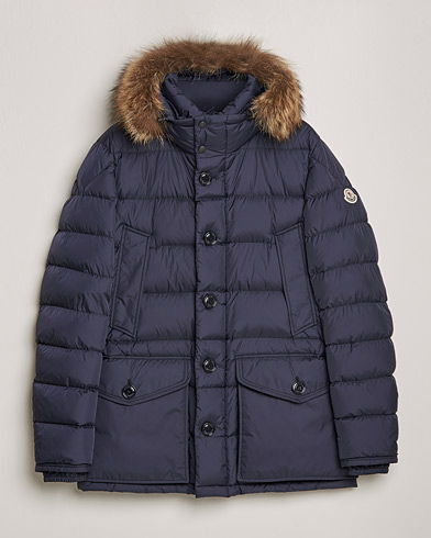 Herre |  | Moncler | Cluny Down Parka Navy