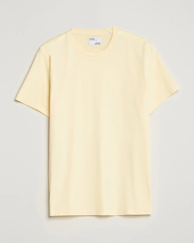 Herre | T-Shirts | Colorful Standard | Classic Organic T-Shirt Soft Yellow
