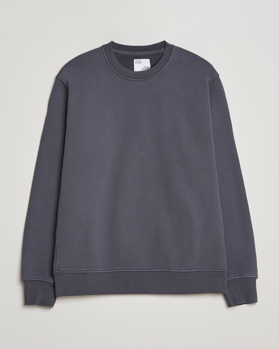 Herre | | Colorful Standard | Classic Organic Crew Neck Sweat Lava Grey