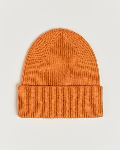 Herre | Colorful Standard | Colorful Standard | Merino Wool Beanie Burned Orange