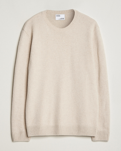 Herre | Colorful Standard | Colorful Standard | Classic Merino Wool Crew Neck Ivory White