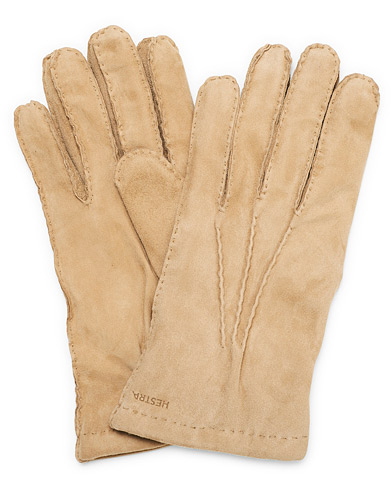  |  Arthur Wool Lined Suede Glove Camel