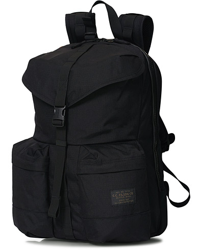  |  Ripstop Nylon Backpack Black