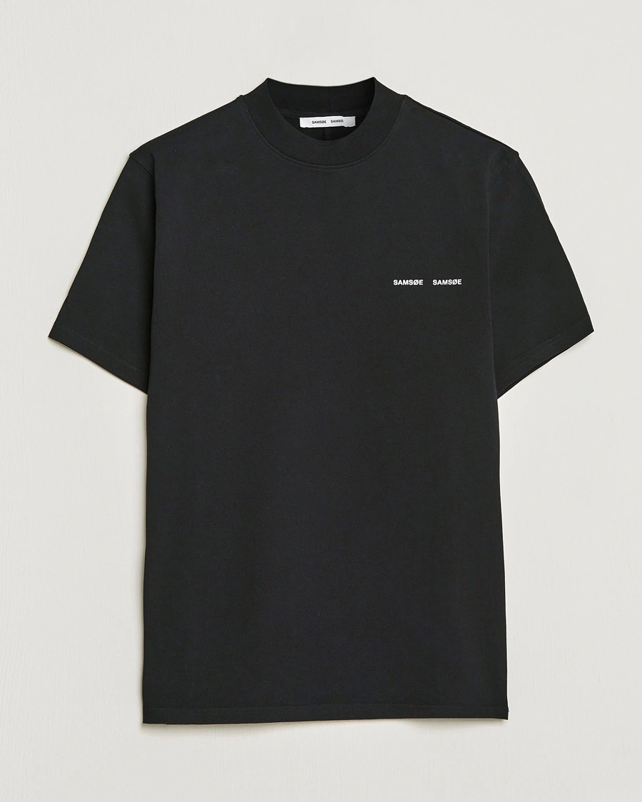 Samsøe Samsøe Norsbro Organic Cotton Tee Black – Svart