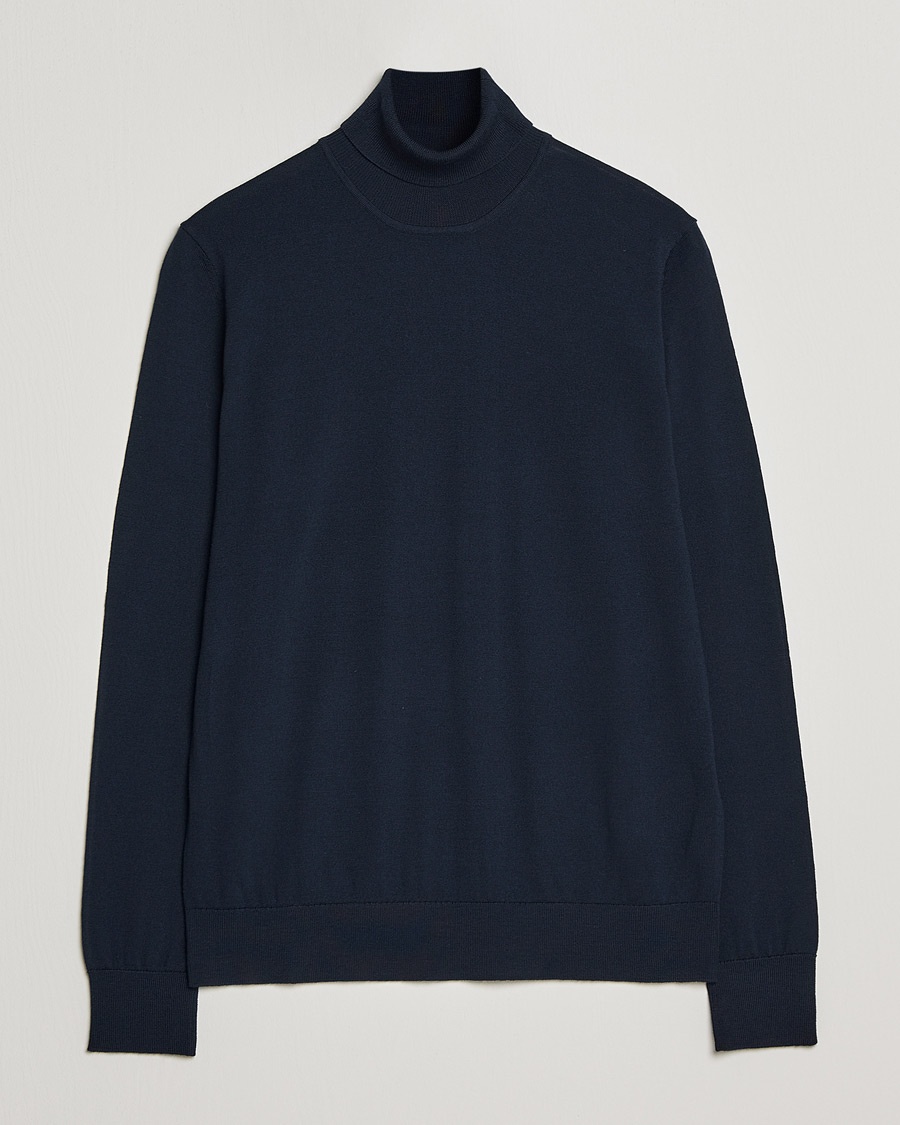 Samsøe & Samsøe Flemming Superfine Merino Wool Rollneck Night Sky