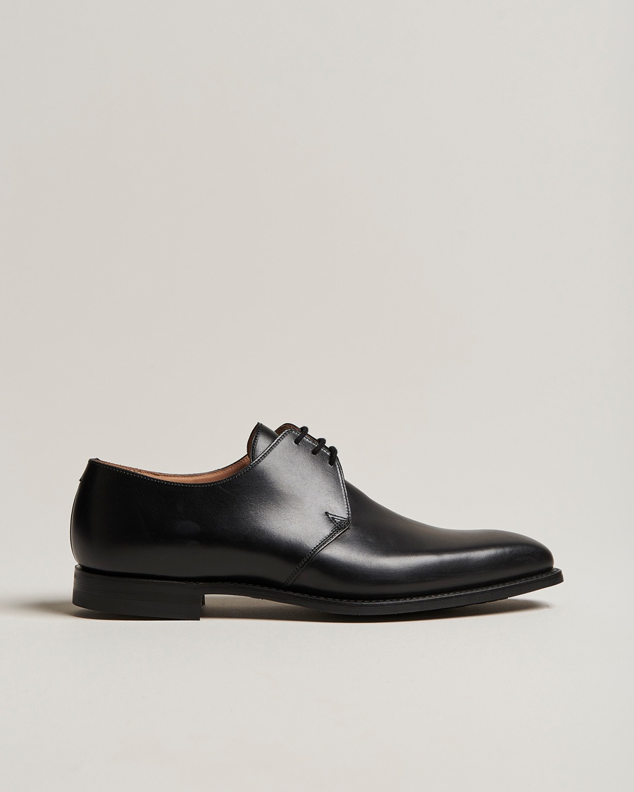 Crockett & Jones Highbury Derby Black Calf – Svart