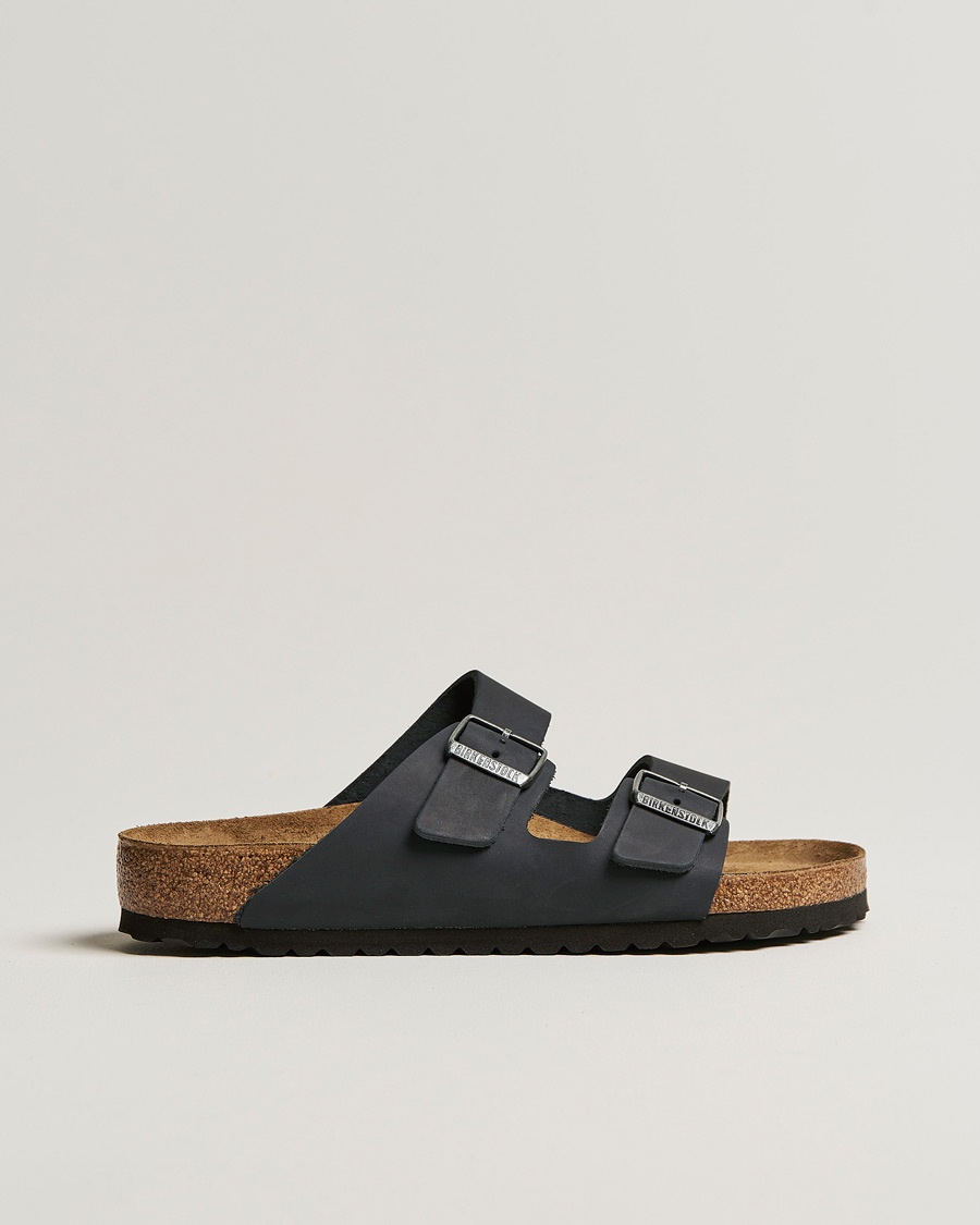 BIRKENSTOCK Arizona Classic Footbed Black Oiled Leather – Svart