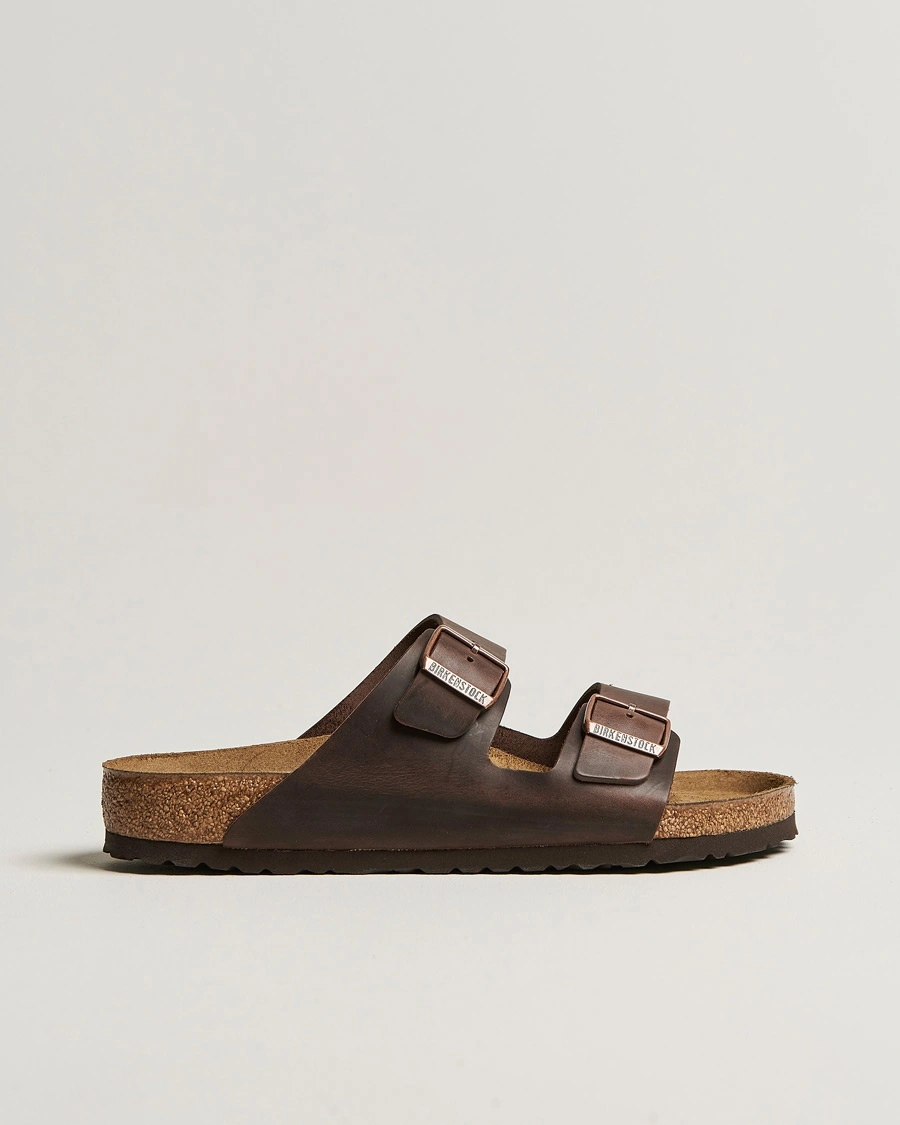 BIRKENSTOCK Arizona Classic Footbed Habana Oiled Leather – Brun