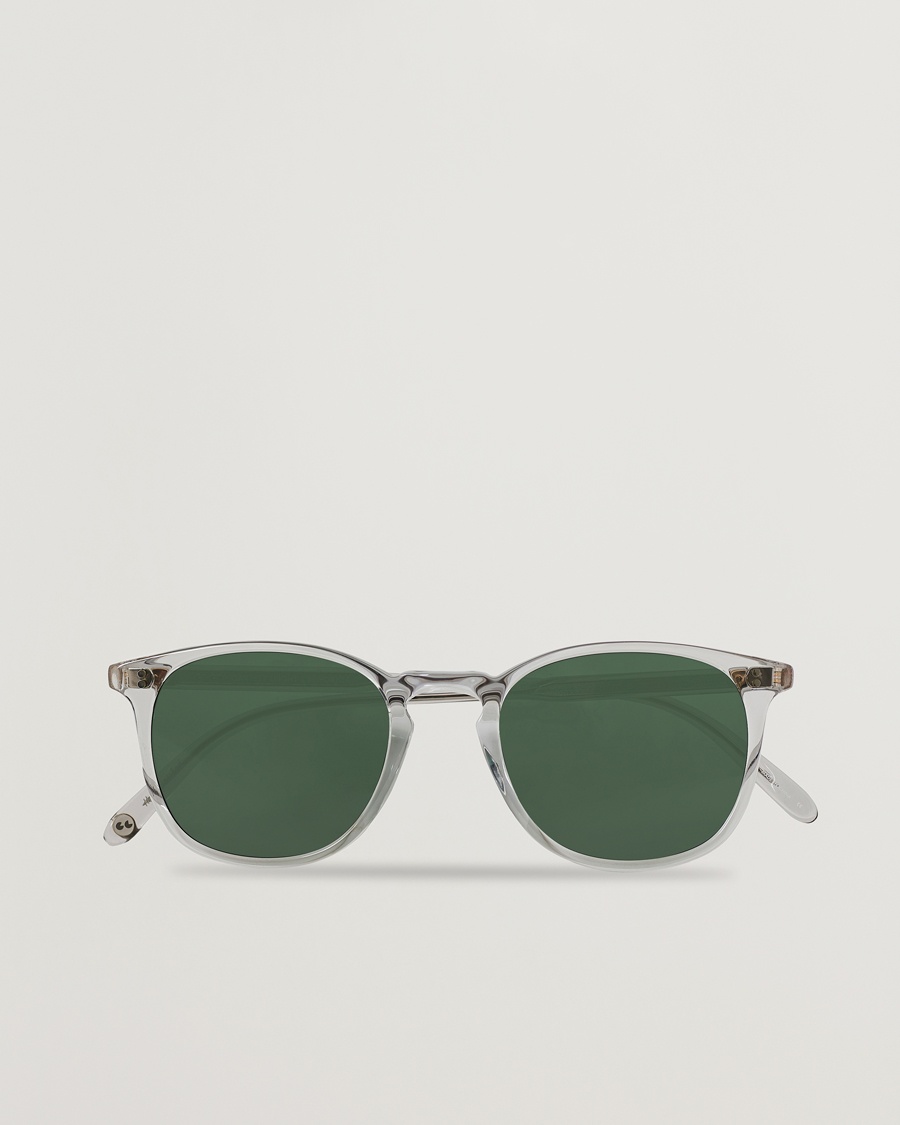 Herre | | Garrett Leight | Kinney 49 Sunglasses Transparent/Green