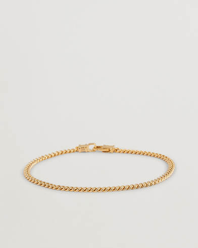 Herre |  | Tom Wood | Curb Bracelet M Gold