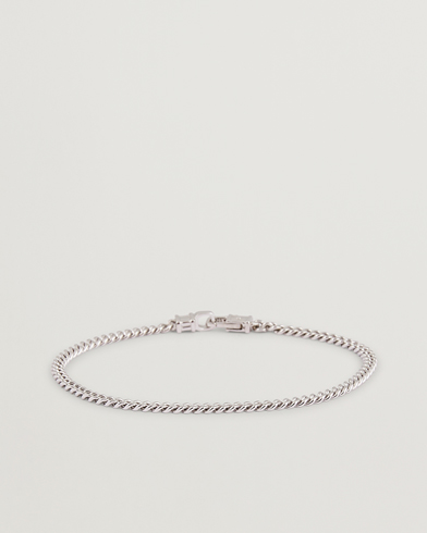 Herre | Armbånd | Tom Wood | Curb Bracelet M Silver