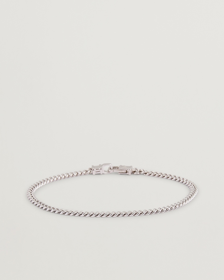  Curb Bracelet M Silver