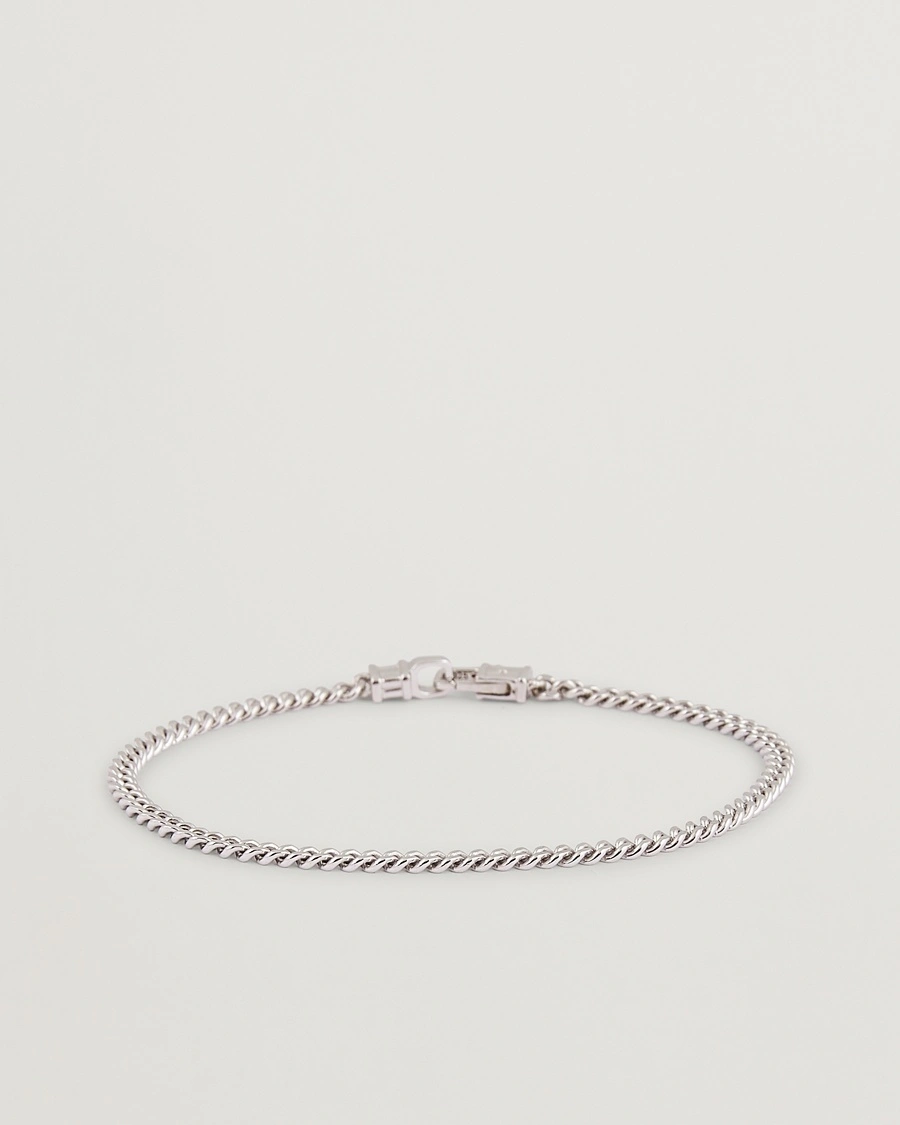 Herre | | Tom Wood | Curb Bracelet M Silver