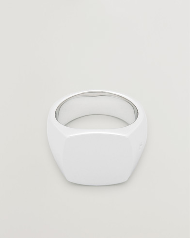 Tom Wood Cushion Polished Ring Silver – Sølv