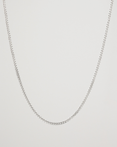 New Nordics |  Curb Chain M Necklace Silver