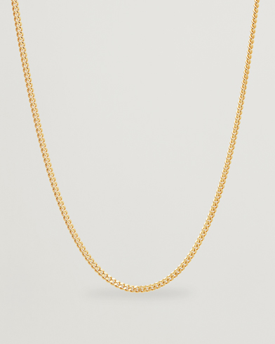 Herre |  | Tom Wood | Curb Chain M Necklace Gold