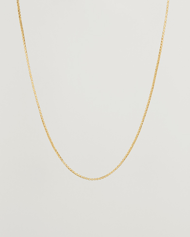 Herre | Gamle produktbilder | Tom Wood | Square Chain M Necklace Gold