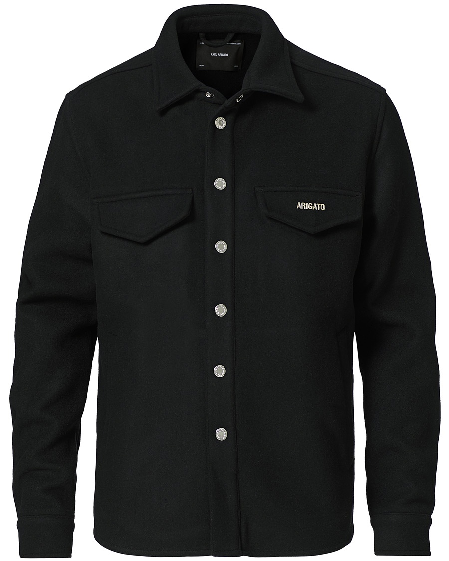 Herre | | Axel Arigato | Tait Overshirt Black
