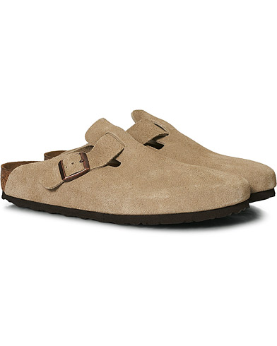  |  Boston Soft Footbed Taupe Suede