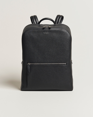 Herre |  | Smythson | Ludlow Zip Around Backpack Black