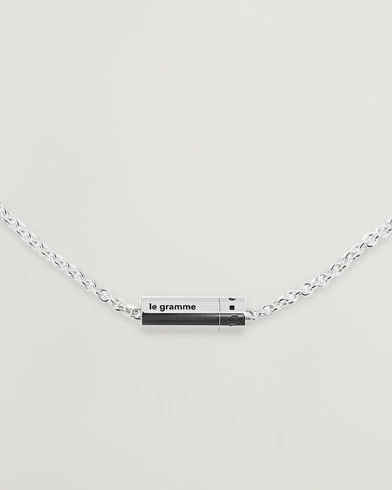 Herre | Halsband | LE GRAMME | Chain Cable Necklace Sterling Silver 13g