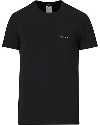 Herre | T-Shirts | Versace | Logo Tee Black