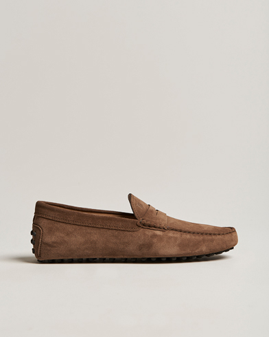 Herre | Tod's | Tod's | Gommino Carshoe Brown Suede