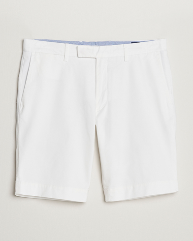 Chinosshorts |  Tailored Slim Fit Shorts White