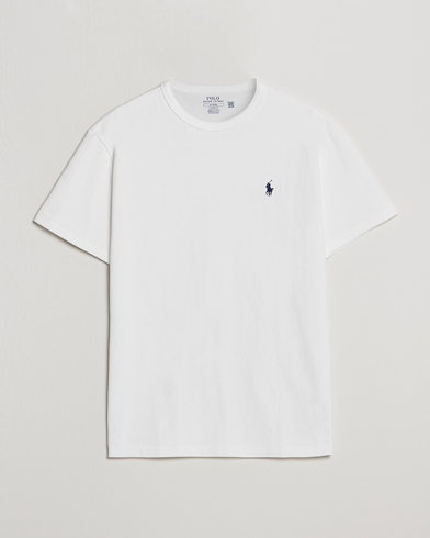 Herre | Hvite t-shirts | Polo Ralph Lauren | Heavyweight Crew Neck T-Shirt White